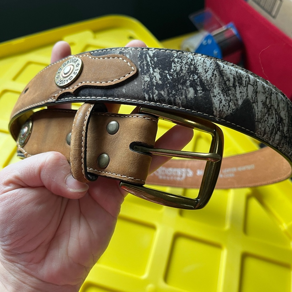 Nocona Belt Co. Women’s Brown, Camo and 12 Gauge imitation shells - Leather Be